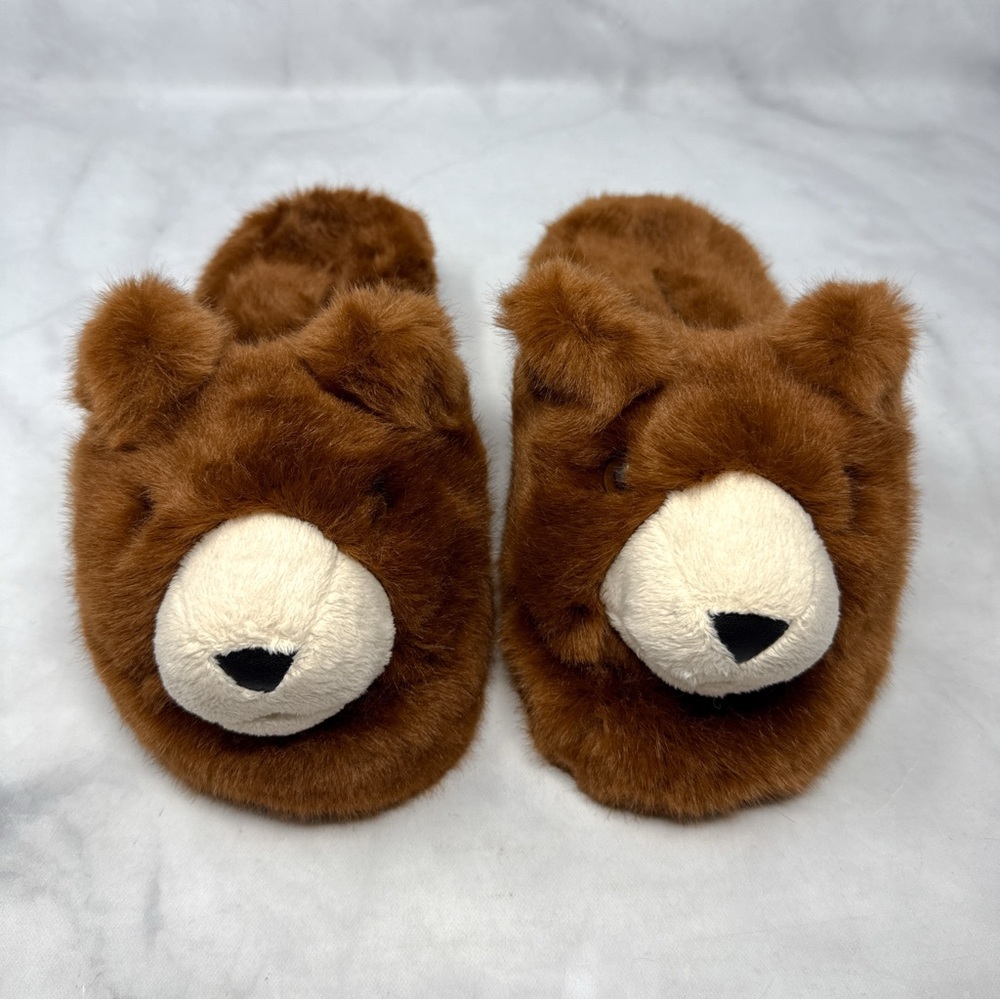 NEW Dolce & Gabbana Teddy Bear Open Toe Platform Slide Mule Slipper Shoes 40